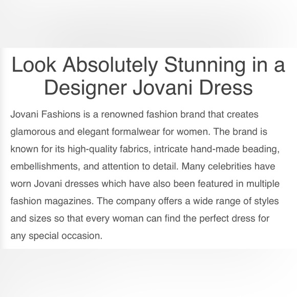 Jovani Silk/Lace Dress - Picture 7 of 7